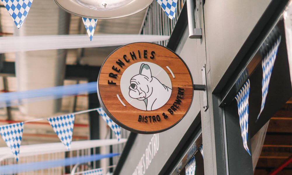 Enseigne Frenchies @The Cannery Rosebery 